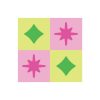 Sizzix Mini Layered Stencils Print + Pattern Retro Star By Catherine Pooler (3pk)