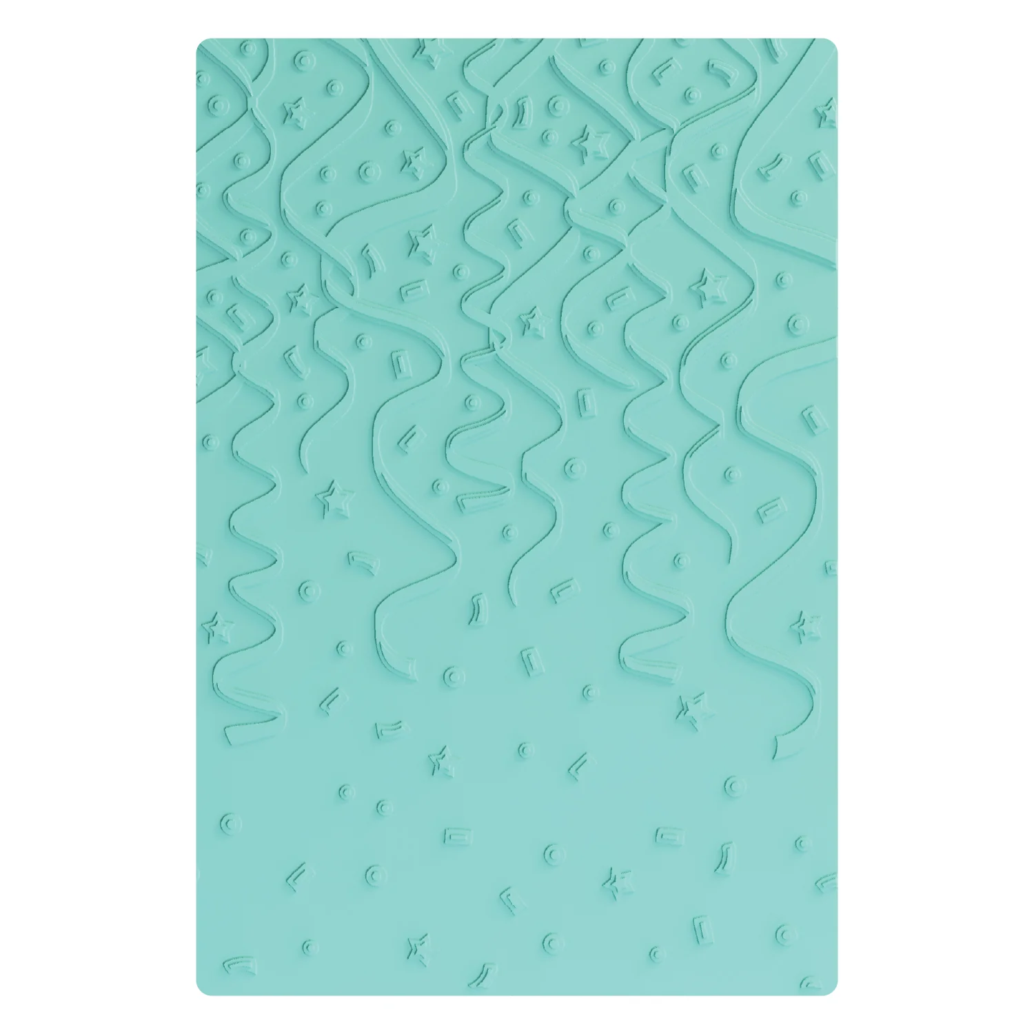 Sizzix Multi-Level Textured Impressions Embossing Party Time By Eileen Hull