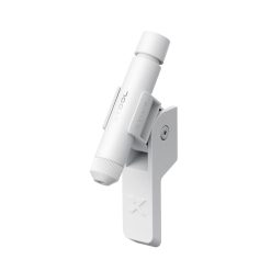 xTool Laser Positioning Pen mounted on WonderPress for precise magnetic laser alignment during heat transfer projects