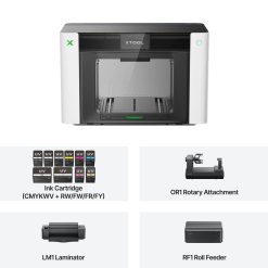 xTool O1 Omni Printer Dual UV & Versatile Bundle professional desktop UV printer for acrylic, wood, glass, metal and leather