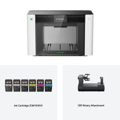 xTool O1 Omni Printer Single UV Rotary Bundle desktop UV printer with OR1 rotary attachment
