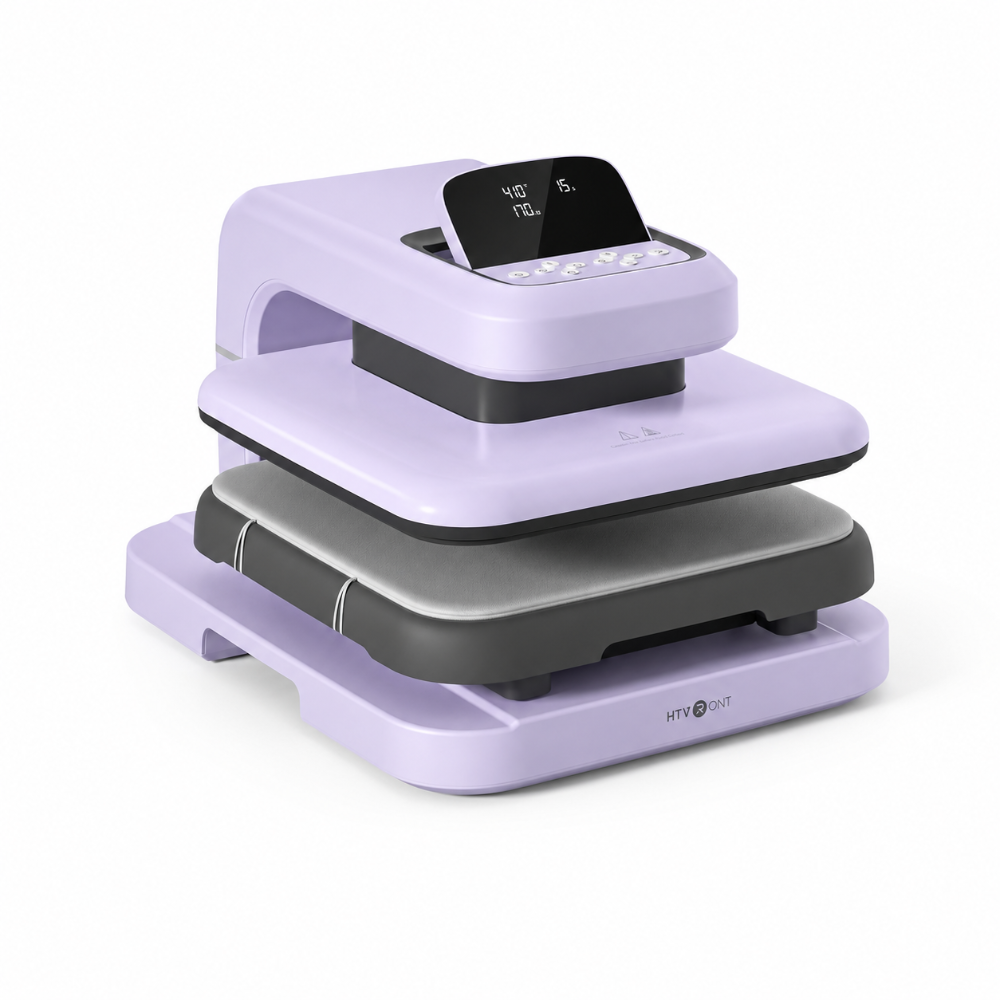HTVRONT Auto Heat Press 2 (Lavender Purple)